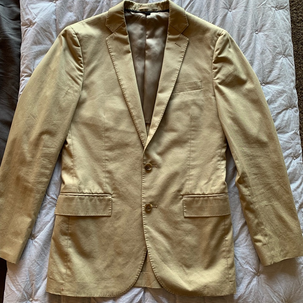 J.Crew Khaki Blazer - 36R